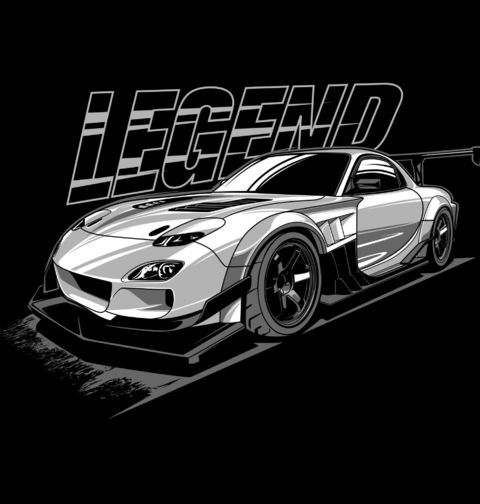 Obrázek produktu Pánská mikina Mazda RX-7 Legend