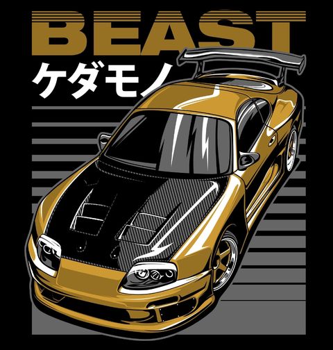 Obrázek produktu Dětské tričko Supra MK4 BEAST