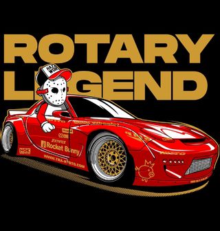 Obrázek 2 produktu Dámské tričko Mazda Rotary Legend
