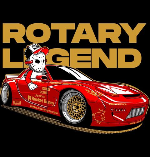 Obrázek produktu Pánská mikina Mazda Rotary Legend