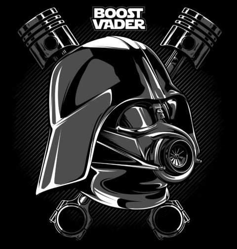 Obrázek produktu Pánské tričko Turbo Vader Boost Star Wars