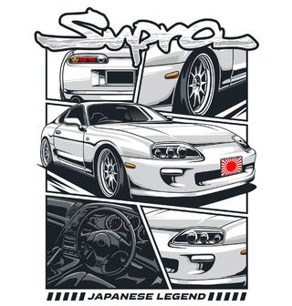 Obrázek 2 produktu Dětské tričko Supra Japanese Legend