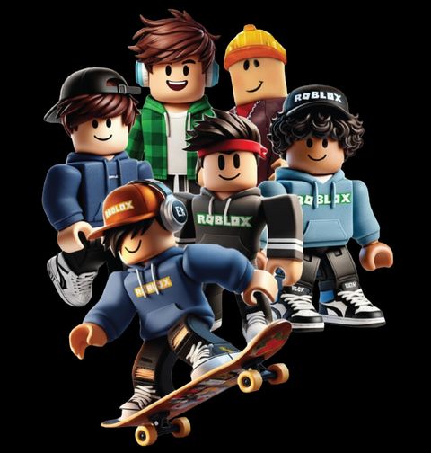 Obrázek produktu Pánské tričko Roblox Skateři