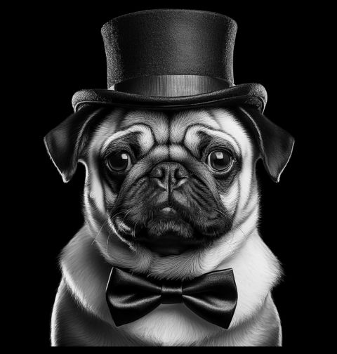 Obrázek produktu Pánská mikina Gentleman Mops