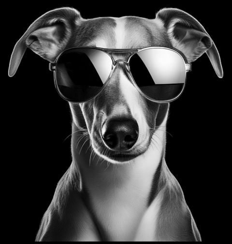 Obrázek produktu Dětské tričko Whippet s Brýlemi
