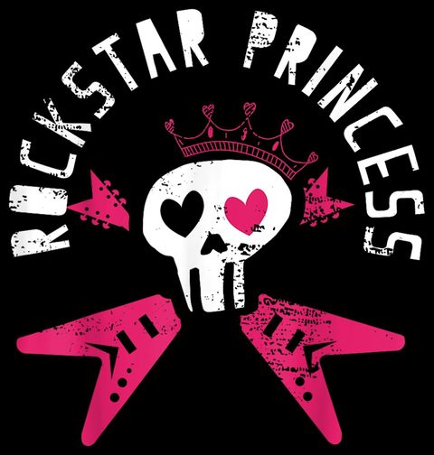 Obrázek produktu Dámské tričko Rocková Princezna RockStar Princess