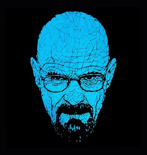 Obrázek produktu Dámské tričko Breaking Bad Modrý Heisenberg