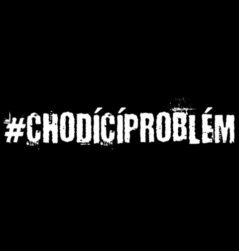 Obrázek produktu Dětské tričko #ChodícíProblém
