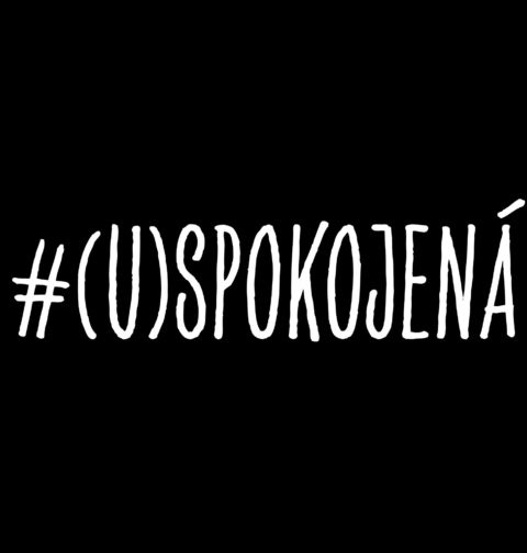 Obrázek produktu Dámské tričko #(U)spokojená