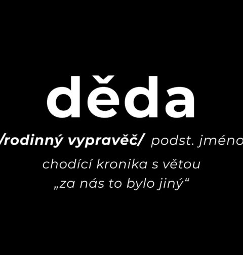Obrázek produktu Pánské tričko Definice Děda: Rodinný vypraveč