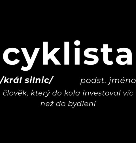 Obrázek produktu Pánské tričko Definice Cyklista: Král silnic