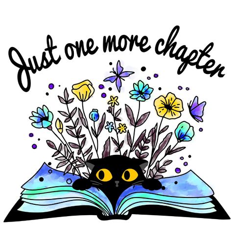 Obrázek produktu Dámské tričko Kočka Ještě jedna kapitola Just one more chapter