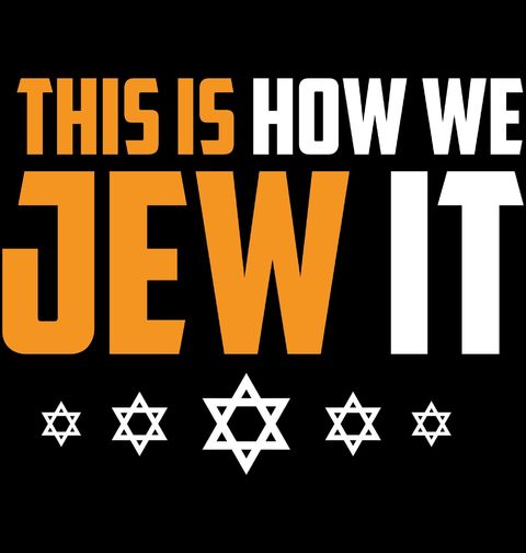 Obrázek produktu Pánské tričko Takhle to děláme po židovsku This is how we Jew it