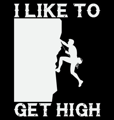 Obrázek produktu Pánské tričko I Like to Get High