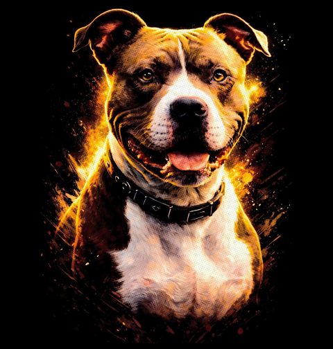 Obrázek produktu Dámské tričko Americký pitbulteriér