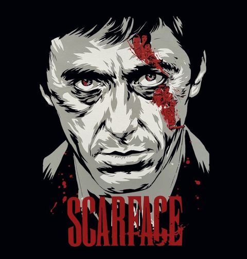 Obrázek produktu Pánské tričko Scarface Životní Příběh