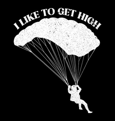 Obrázek produktu Pánská mikina Miluju Výšky I Like to Get High