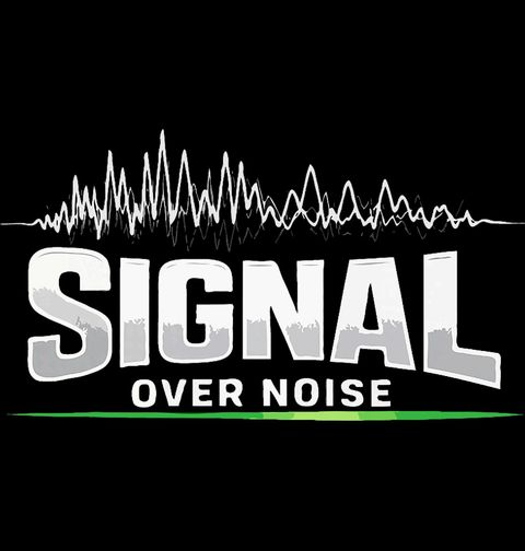 Obrázek produktu Dámské tričko Méně Hluku, více Smyslu Signal Over Noise