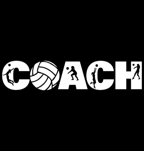 Obrázek produktu Dámské tričko Volejbalový Coach