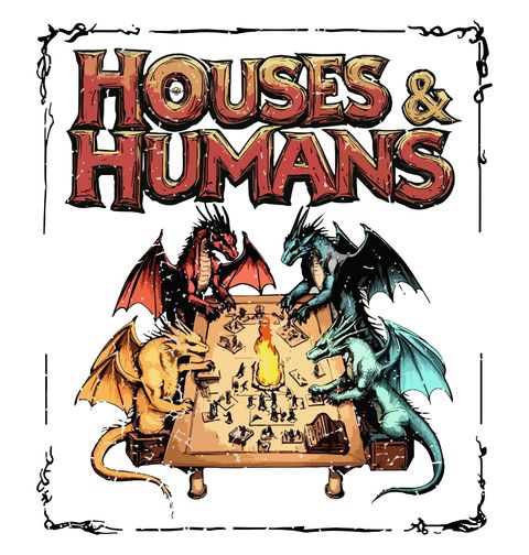 Obrázek produktu Pánské tričko Fantasy Hra Draků Houses & Humans