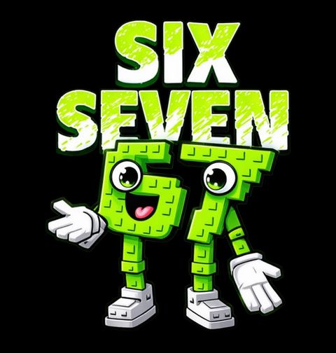 Obrázek produktu Dětské tričko Six Seven Zelené Lego 67