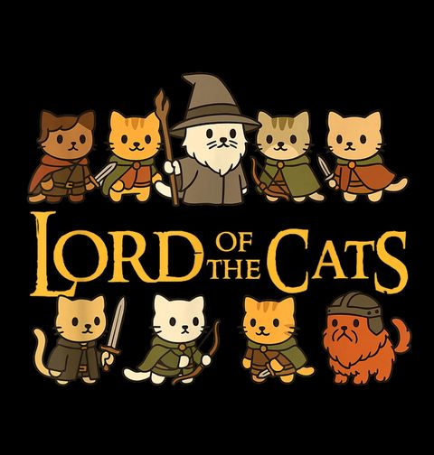 Obrázek produktu Pánské tričko Pán Koček Lord of the Cats