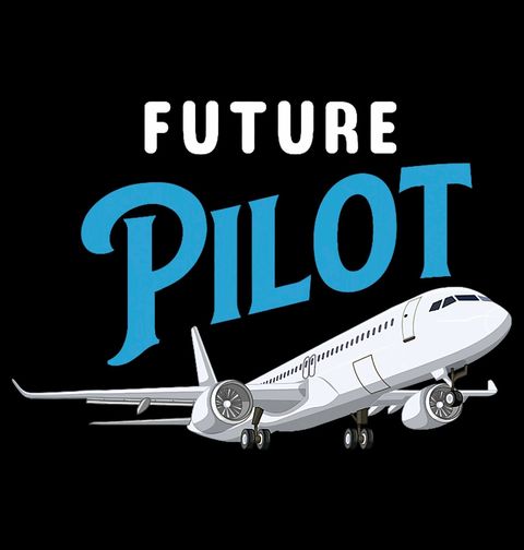 Obrázek produktu Dětské tričko Budoucí Pilot