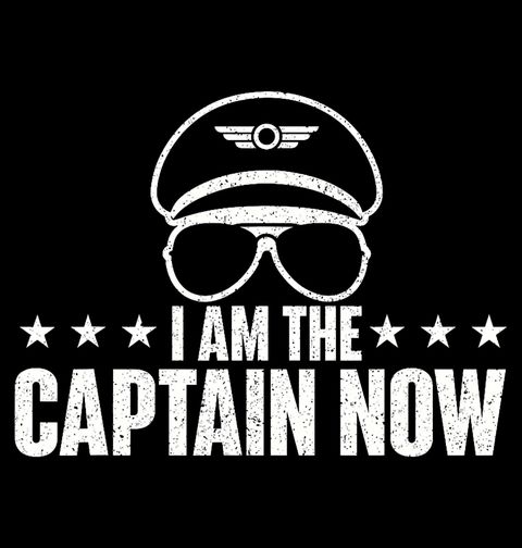 Obrázek produktu Pánská mikina Jsem Kapitán I am the Captain Now