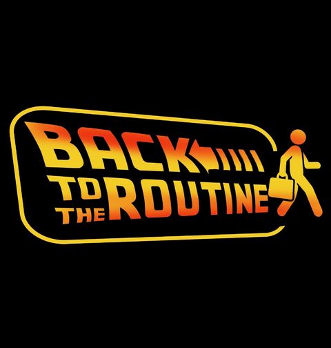 Obrázek produktu Pánské tričko Zpátky do Rutiny Back to the Routine