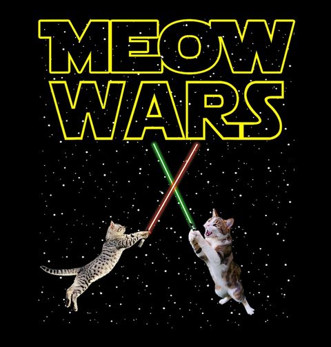 Obrázek produktu Pánské tričko Kočičí Války Meow Wars