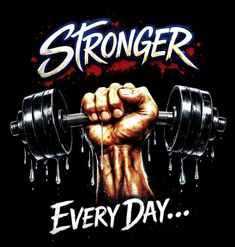Obrázek produktu Pánská mikina Silnější Každý Den Stronger Every Day