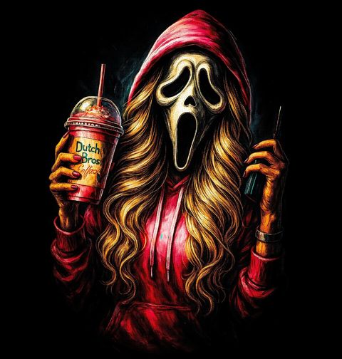 Obrázek produktu Pánské tričko Ghostface Girl