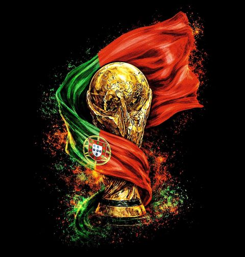 Obrázek produktu Dětské tričko Portugalská Trofej FIFA World Cup