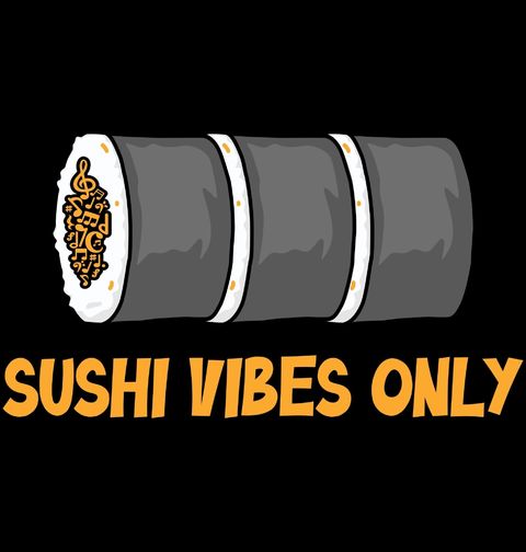 Obrázek produktu Dámské tričko Rolka Sushi Sushi Vibes Only