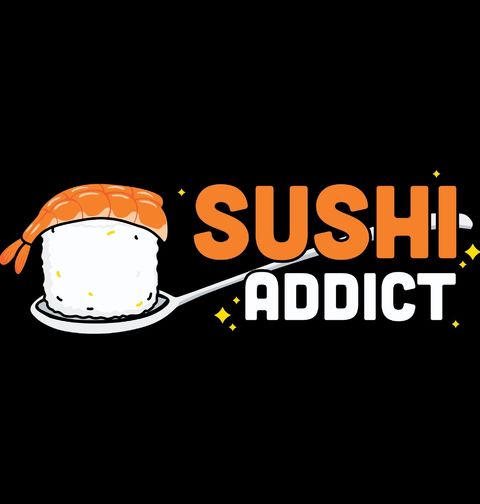 Obrázek produktu Pánské tričko Sushi Addict Závislý na Sushi