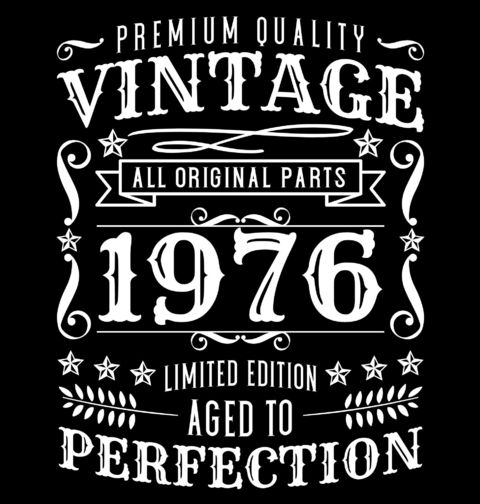 Obrázek produktu Pánské tričko Premium Vintage 1976