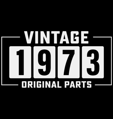 Obrázek produktu Pánské tričko Vintage 1973 Original Parts