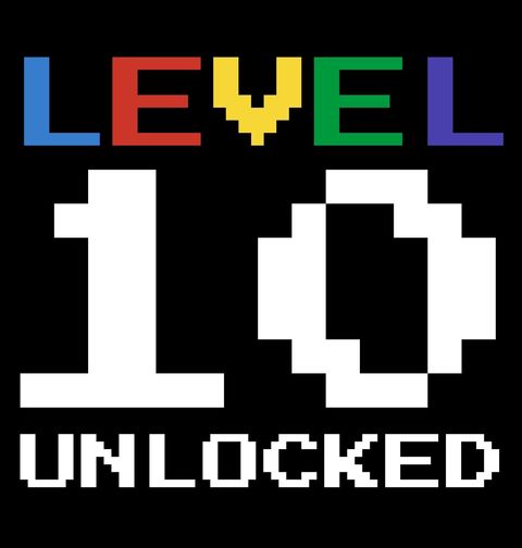 Obrázek produktu Pánské tričko Level 10 Unlocked