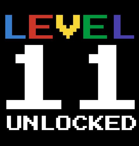 Obrázek produktu Dětské tričko Level 11 Unlocked