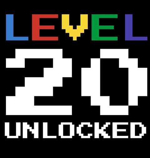 Obrázek produktu Pánské tričko Level 20 Unlocked