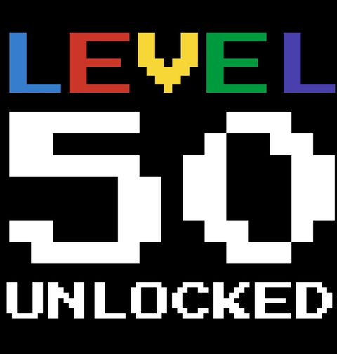 Obrázek produktu Pánské tričko Level 50 Unlocked