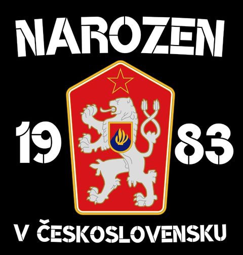 Obrázek produktu Pánská mikina Narozen 1983 v Československu