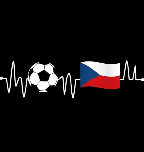 Obrázek produktu Pánská mikina Český Kardiogram a Fotbal