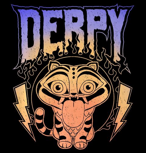 Obrázek produktu Pánské tričko Tygr Derpy Demon Hunter
