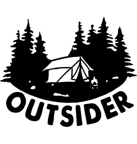 Obrázek produktu Pánské tričko Outsider Venku je to lepší