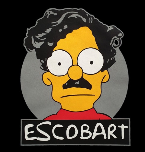 Obrázek produktu Pánské tričko Escobart Mugshot Simpsonovi 