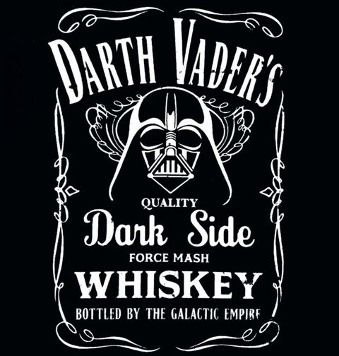 Obrázek produktu Pánské tričko Star Wars Darth Vaders Whiskey