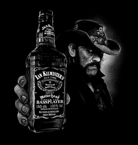 Obrázek produktu Pánské tričko Ian Kilmister Lemmy Whiskey