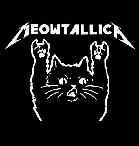 Obrázek produktu Dámské tričko Meowtallica
