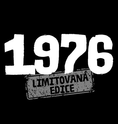 Obrázek produktu Pánské tričko Ročník 1976 Limitovaná edice Své Doby